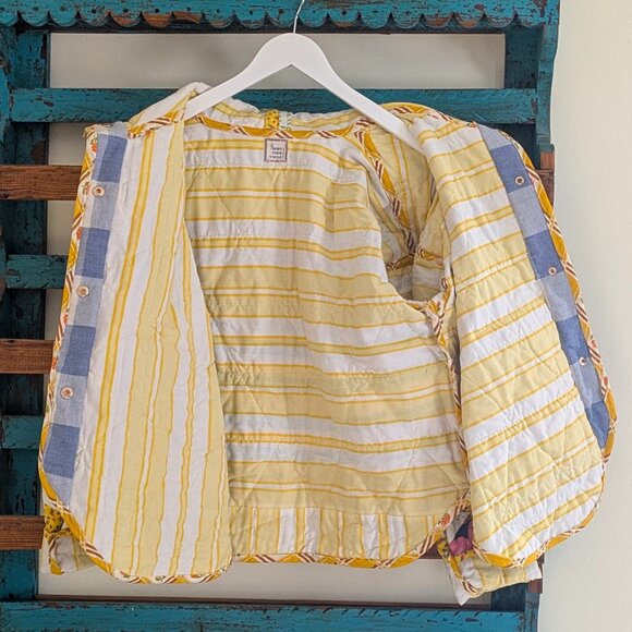 HANDMADE Vintage Vitamin D Quilt Jacket Sm/Med - Picture 6 of 8
